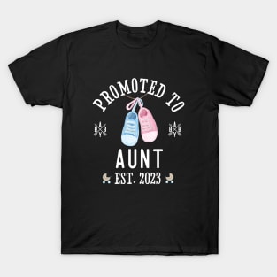 Promoted to Aunt 2023 T-Shirt